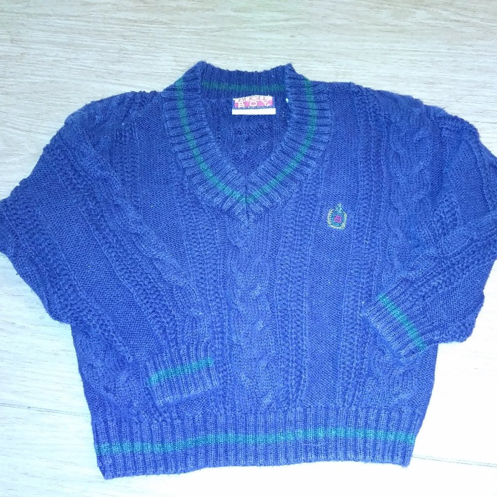 Bugle Boy Navy Sweater